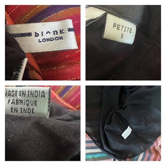 Bl^nk London Artista Maxi Dress Size SP - Picture 7 of 13